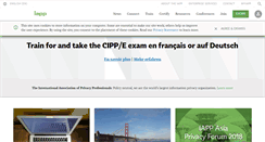 Desktop Screenshot of iapp.org